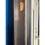 Входная дверь с терморазрывом со стеклом в дом Термо ЛАЦИО белая эмаль