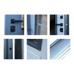 Двери терморазрыв со стеклом 3К Эльбрус | Входные двери в дом 
