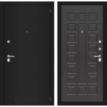 Входная металлическая дверь Classic шагрень черная или медный антик (на выбор) 04 Венге