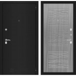 Входная металлическая дверь Classic шагрень черная или медный антик (на выбор) 06 Сандал серый