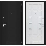 Входная металлическая дверь Classic шагрень черная или медный антик (на выбор) 12 Белое дерево