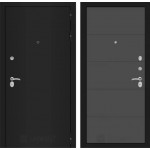 Входная металлическая дверь Classic шагрень черная или медный антик (на выбор) 13 Графит софт