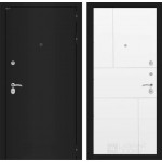 Входная металлическая дверь Classic шагрень черная или медный антик (на выбор) 21 Белый софт