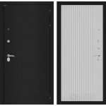 Входная металлическая дверь Classic шагрень черная или медный антик (на выбор) 29 Белый рельеф софт