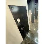 Входная металлическая дверь Classic шагрень черная или медный антик (на выбор) 06 Сандал серый
