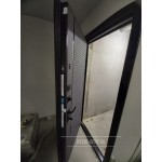 Входная дверь PIANO 22 - графит софт, черная вставка