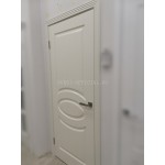 Двери Смальта 12 эмаль молочный RAL 9010