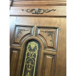 Межкомнатные двери шпон дуба  Арес тон орех-2