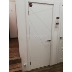 Двери Вектор белая эмаль
