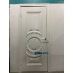 Двери Роял белая эмаль - багетные двери