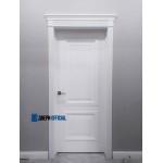 Двери Дебют белая эмаль - багетные двери